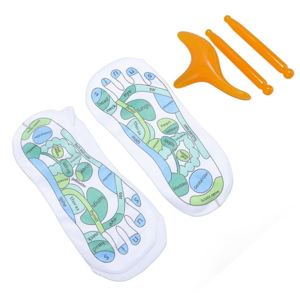 Calcetines Para Pies Con Punto De Gatillo, Calcetines Con Herramienta De Punto De Gatillo, Ajuste Cómodo, 2 Pares De Calcetines, Palos Rectos Para Hombres Y Mujeres
