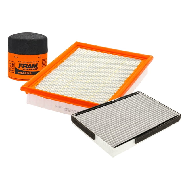 Kit De Filtro de Aire, Filtro de Aceite y Filtro de Cabina 3 PIEZAS Compatible con Buick Regal V6 3.8L DE 1997 A 1998