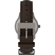 Timex Mens Expedition Metal Field Watch, Brown Leather Strap