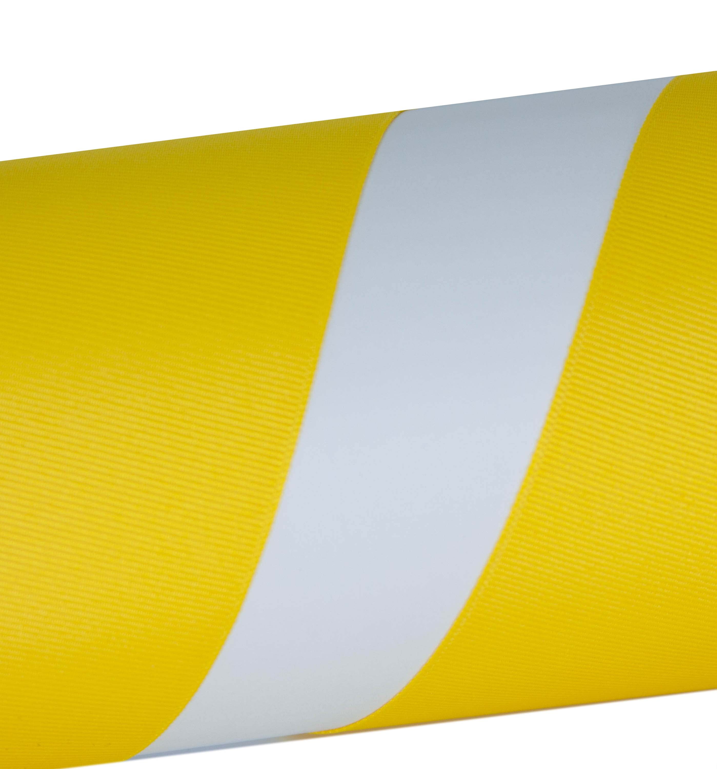 (2 pack) Offray Ribbon, Maize Yellow 3 inch Grosgrain Polyester Ribbon, 9 feet