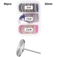 thumbnail image 2 of Thinsony Manicure And Pedicure Kit Organizer Stackable Pedicure Legs Accessories Box Convenient And Practical 25mm Style 1, 2 of 6