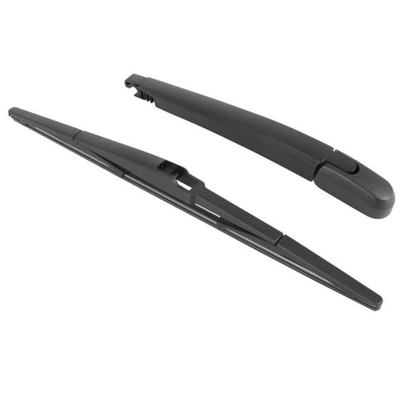 Black Rear Windshield Wiper Blade Arm Set for Kia Forte 2009-2013 14 inch 355mm