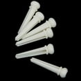 thumbnail image 4 of 1 Set Bridge Endpins Beige for 6 Strings Acoustic Guitar Musical Instrument Accessory, 4 of 8