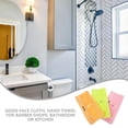 thumbnail image 3 of FONDOTIN 3Pcs Premium Cotton Embroideried Towels Assorted Color Absorbent Hand Towels for Drying, 3 of 6