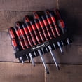 thumbnail image 2 of Stalwart 18 Piece Screwdriver Set with Wall Mount and Magnetic Tips- Precision Kit Including Flatheads, Phillips, and Torx Screwdrivers, 2 of 11