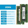 thumbnail image 2 of DDR4 4GB 8GB 16GB Laptop Memory Ram PC4 2133 2400 2666 3200Mhz 1.2V 260Pin 17000 19200 21300 25600 Non-ECC SODIMM Memoria Ram DDR4 1x8GB 2133MHz, 2 of 5