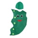 thumbnail image 1 of Disfraz de vegetales para niños Cosplay cómodo con sombrero vestido para niños suministros para fiesta de disfraces carnavales accesorios de edamame Yinane, 1 of 8