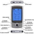 thumbnail image 2 of Unidad TENS EMS de doble canal, Estimulador muscular de 24 modos para tratamiento de alivio del dolor, masajeador muscular de pulso electrónico, 2 of 5