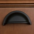 thumbnail image 2 of GlideRite 3 in. Center Classic Bin Cabinet Hardware Handle Pulls, Matte Black, Pack of 10, 2 of 4