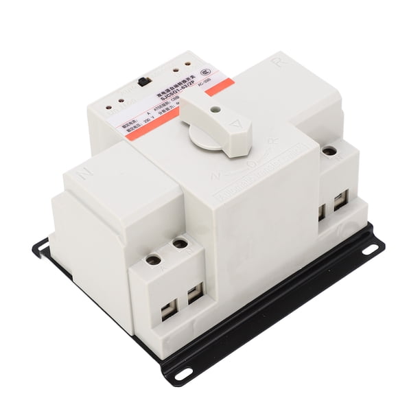 Interruptor selector eléctrico, transferencia automática de doble potencia Interruptor de doble potencia Interruptor de transferencia automática de doble potencia Durabilidad probada en el tiempo