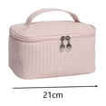 thumbnail image 2 of Lume Wear Elegant Pouch for Travel And Daily Use with A Soft Finish Exterior. Thoughtful Interior Organization Keeps Makeup And Toiletries Neatly Sorted, 2 of 2