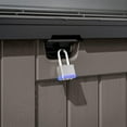 thumbnail image 6 of Suncast Horizontal Storage Shed, Stoney/Black, 6 of 7