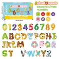 thumbnail image 3 of Christmas Letter Fridge Magnets Set - Colorful Magnetic Alphabet for Kids Learning, Holiday Refrigerator Decor & Educational Teaching Aid for Children, 3 of 6