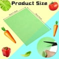 thumbnail image 2 of NOGIS 6 Pack Vegetable and Fruit Life Extender Fridge Shelf Sponge Liner, 12"x15" Cuttable, Washable, & Reusable Refrigerator Mat, Ventilation to Keep Produce Fresh Longer Prevents Spoilage, 2 of 7
