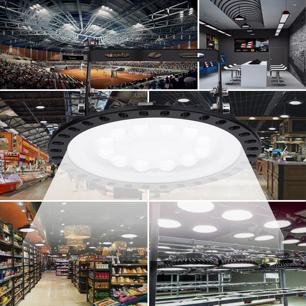 Details about   UFO 200W High Bay LED Commercial Lighting for Warehouse Garage Factory 
