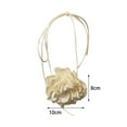 thumbnail image 7 of Flower Choker Necklace Neck Flower Choker Dress Jewelry Retro Style Large Flower Yellow, 7 of 7