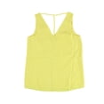 thumbnail image 2 of Blusa de punto bar III con espalda en V para mujer amarilla extragrande, 2 of 2