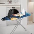 thumbnail image 2 of HELLHERO Iron Pad Board Cover with Christmas Snowman 15" x 54" Polyester Fabric Iron Board Protective Cover for Tailor Shop Home Home Laundry Room, 2 of 5