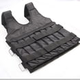 thumbnail image 1 of Chaleco de peso con bloque de plomo, tela Oxford invisible, chaleco de acero, equipo de fitness, chaleco de acero, chaleco ajustable, 1 of 5