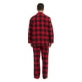 thumbnail image 4 of Kolipajam Couples Matching Pajamas Set 100% Cotton Flannel Pajamas for Couples with Pockets XL, 4 of 5