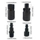 thumbnail image 4 of Kit de acoplador de aire y enchufe de aire de 1/4 '', JUEGO DE CONECTOR RÁPIDO DE TUPO D DE TUPO D, Kit de Ajuste de Manguera de compresor de Aire Negro, 4 of 7