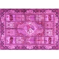 thumbnail image 1 of Ahgly Company Indoor Rectangle Medallion Pink Traditional Area Rugs, 2' x 3', 1 of 4