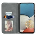 thumbnail image 5 of Dteck Shockproof Case for Samsung Galaxy A53 5G, Magnetic PU Leather Flip Back Cover Foldable Cover Card Holder Slot Stand for Galaxy A53 5G,Gray, 5 of 5