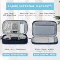 thumbnail image 3 of Cable bag, electronics bag organizer, cable organizer, cable, 3 of 5
