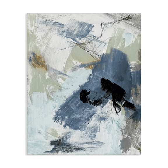 Stupell Industries Contemporary Chaotic Brush Strokes Pattern Canvas Art, 16 x 20, by Lanie Loreth