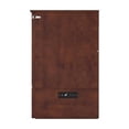 thumbnail image 3 of Pemberly Row Lit Escamotable Moderne en Bois Format Double avec Matelas, Noyer, 3 of 20
