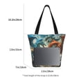 thumbnail image 3 of Easygdp Red Blue Dragon Battle Epic Bolso de Hombro para Mujer, Bolso Bandolera y Cartera de Mano Elegante para Uso Diario, 3 of 6