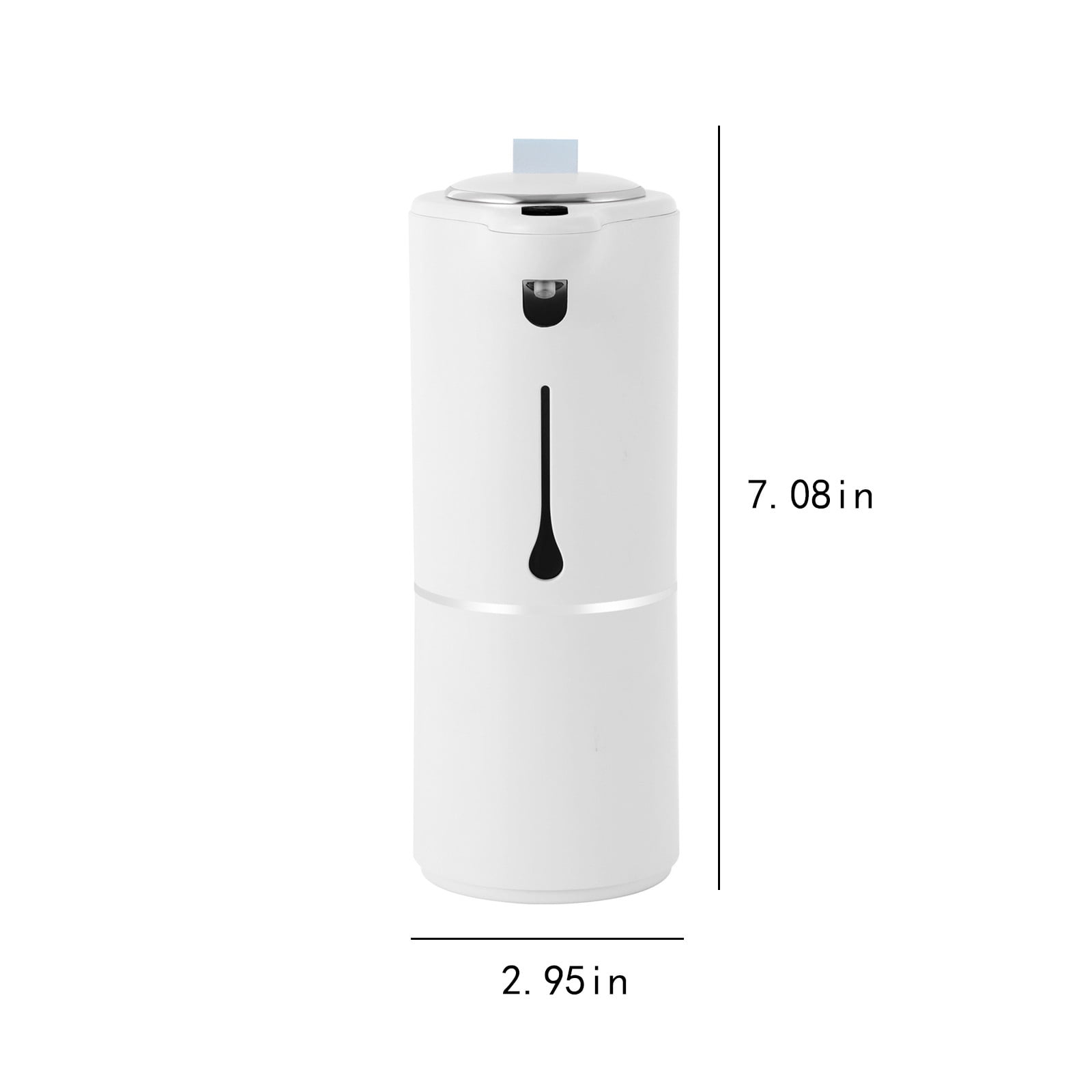 Automatic Foaming Soap Dispenser, Electric Foam Hand Soap Dispenser, USB Rechargeable Touchless for Bathroom Countertop, Kitchen