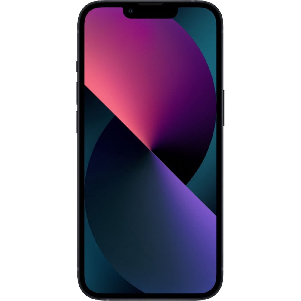 No Plan-Unlocked Device, Apple, iPhone 13, Cell Phone, 128GB 6GB RAM, Midnight
