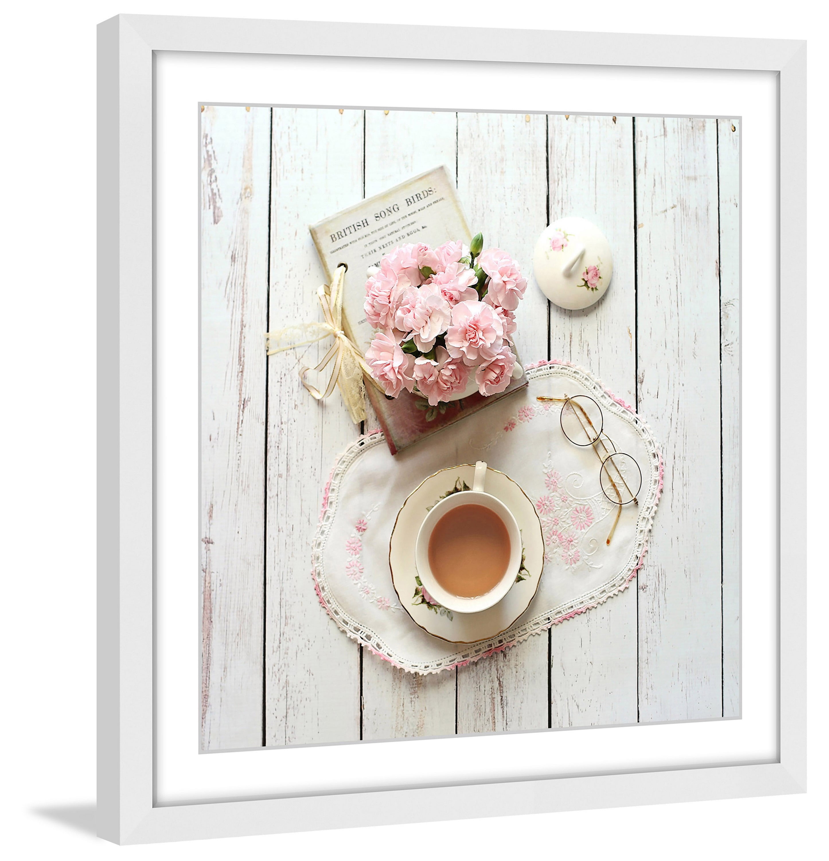 "Tea Time" Framed Painting Print