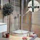 thumbnail image 2 of Aluminum alloy shower door knob, round door handles for bathroom glass door, sliding door, 2 of 5