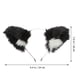 thumbnail image 4 of 1 diadema con orejas de gato de peluche, bonita diadema para cosplay., 4 of 8