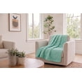 thumbnail image 6 of Therapedic Home Solutions Cozy Cool Oversized Cooling Throw Blanket, Summer Cool and Chilling Green Throw, 6 of 6
