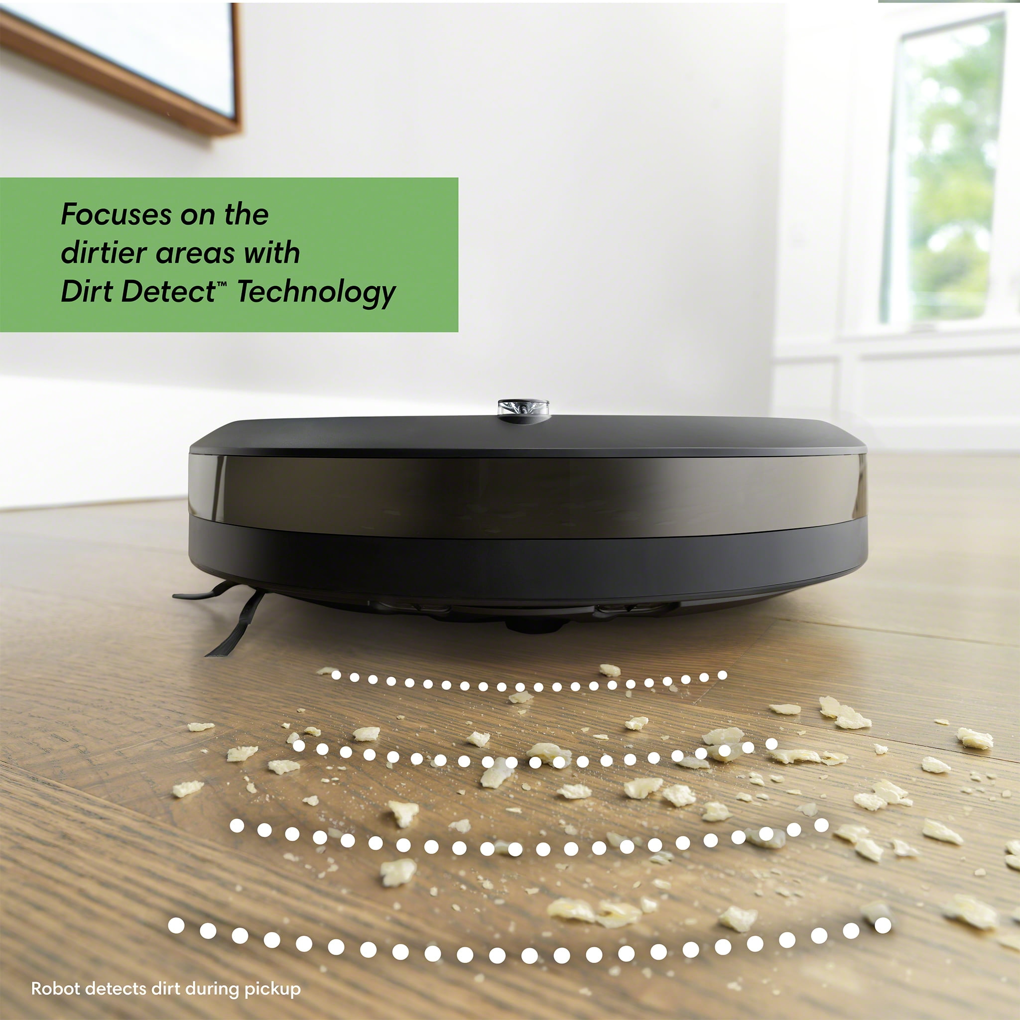 iRobot® Roomba® i1+ (1552) Wi-Fi Connected Self-Emptying Robot Vacuum,  Ideal for Pet Hair, Carpets 