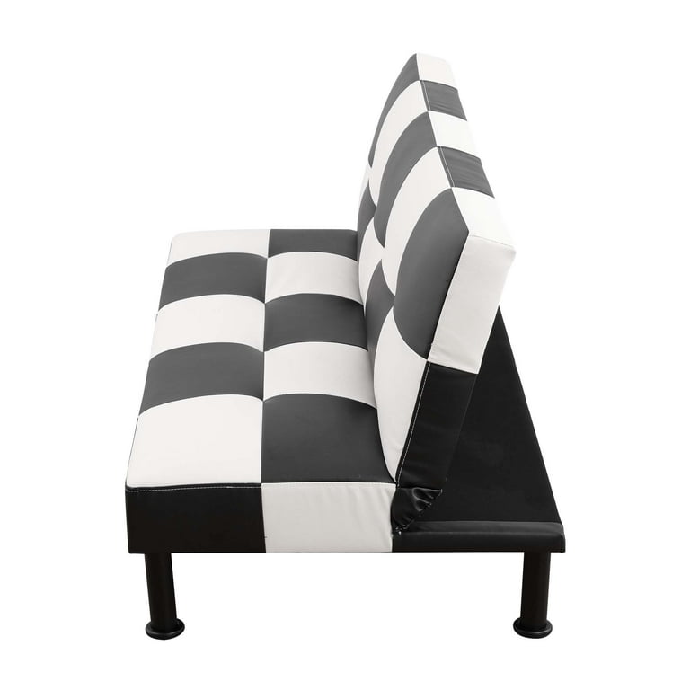 Black and white futon discount