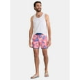thumbnail image 2 of George Men's & Big Men's Dolphin Hem Swim Trunks, 7" Inseam, Size XS-3XL, 2 of 5