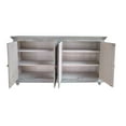 thumbnail image 3 of HomeRoots 527094 71 in. Solid & Manufactured Wood Distressed Credenza, Sand, 3 of 3