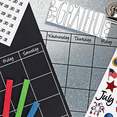 thumbnail image 5 of Paper Accents Calendar Month and Number Stickers Medium Color Set, 5 of 7
