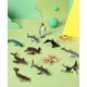 thumbnail image 3 of Toy Figure RECUR Shark Toys, juego de 12 piezas pintado a mano, 3 of 8