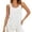 White, variant on Women Casual Slub Knit Vest Sleeveless Summer Basic Camisole Soft Comfortable Layering Tank Top, S, Black