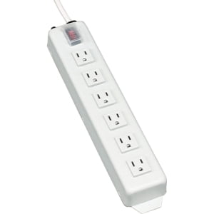 6 OUTLET POWER STRIP MOUNTABLE