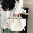 thumbnail image 2 of LHSHID Tote Bag Faux Leather Work Bag Trendy Handbag Purse for Women Elegant Shoulder Bag with Magnetic Closure, 2 of 6