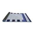 thumbnail image 2 of Ahgly Company Indoor Square Solid Blue Modern Area Rugs, 6' Square, 2 of 4