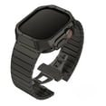 thumbnail image 1 of Correa Compatible con Apple Watch, Eslabones de Acero Inoxidable Premium con Funda, Estilo Deportivo, Resistente al Agua, 1 of 5