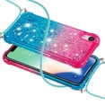 thumbnail image 3 of Funda para iPhone Xr Brillantina Líquida Divertida Reluciente y con Cristales en Movimiento Cuerpo Cruzado con Cordón Ajustable, 3 of 5