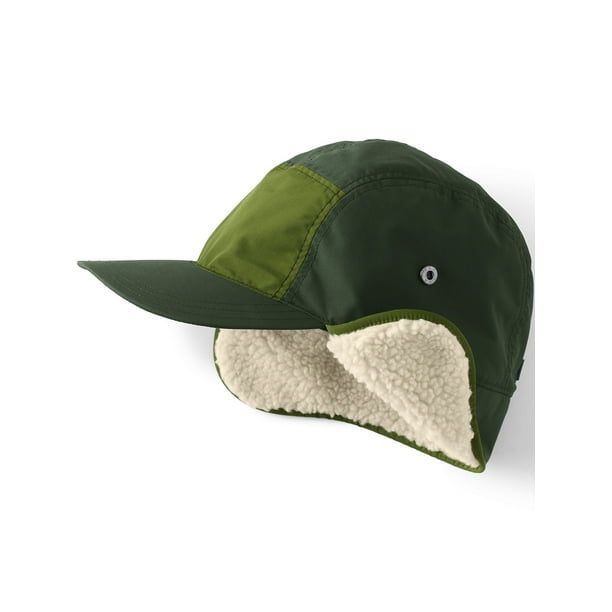 Lands' End Men's Squall High Pile Fleece Lined Waterproof Winter Hat